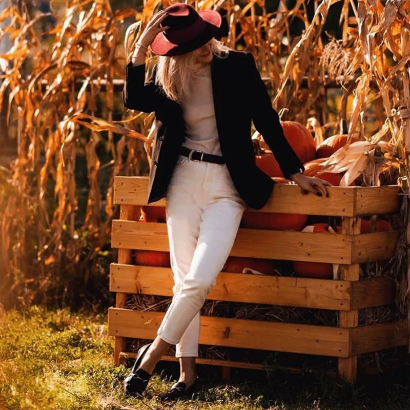 Джинсы-султанки FINEWORDS женские в Корейском стиле повседневные винтажные