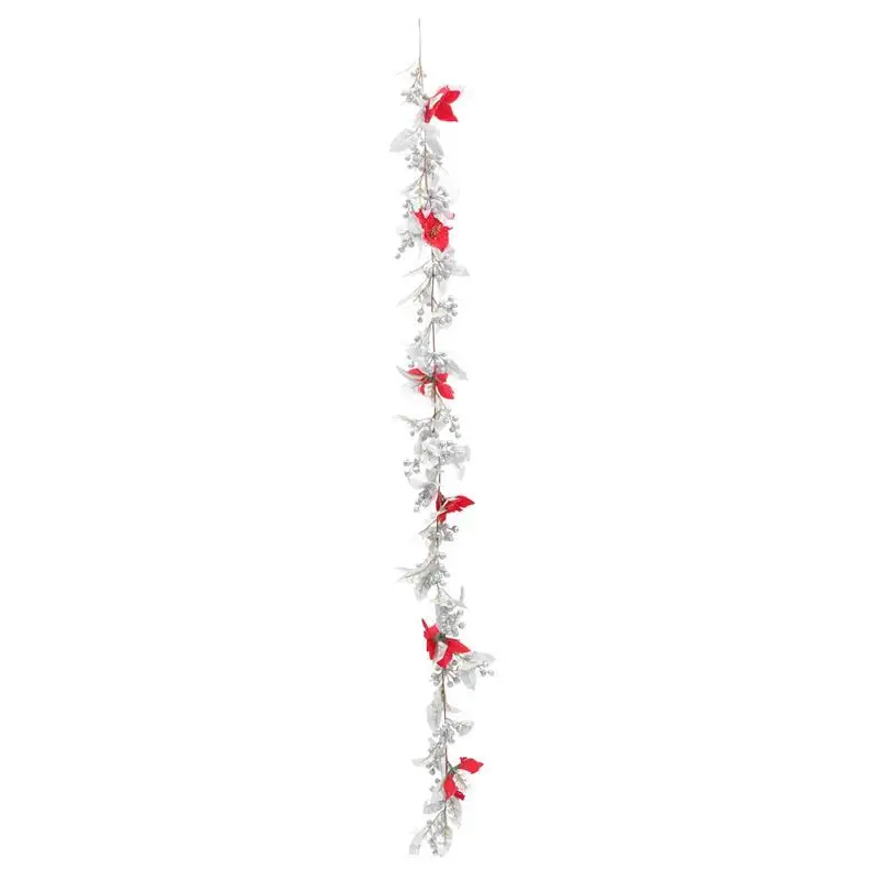 1pc Realistic Faux Rattan Flower Pretty Rattan Flower Practical Rattan Decor Hanging Rattan Vertical Garden Home Wall Decor