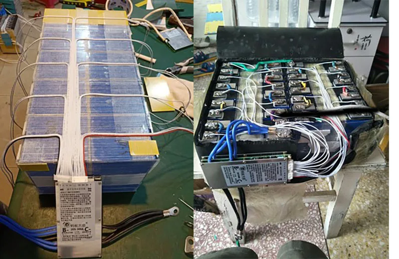 Защитная Плата Smart 7S ~ 20S BMS 400A 300A 100A 80A для литиевого аккумулятора баланс Li-Ion Lipo lifepo4