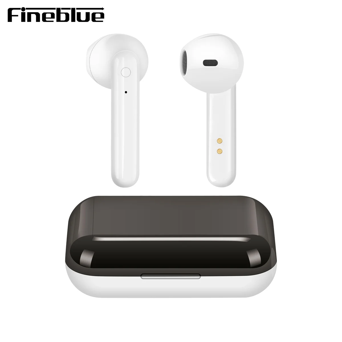 FineBlue J10 наушники вкладыши TWS с 5 0 Bluetooth мини близнецы стерео микрофон True