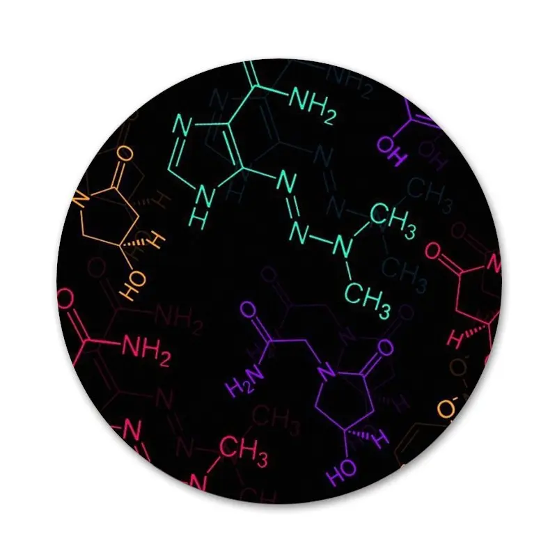 Значки биологии и ДНК 58 мм значки металлические для украшения одежды рюкзака |