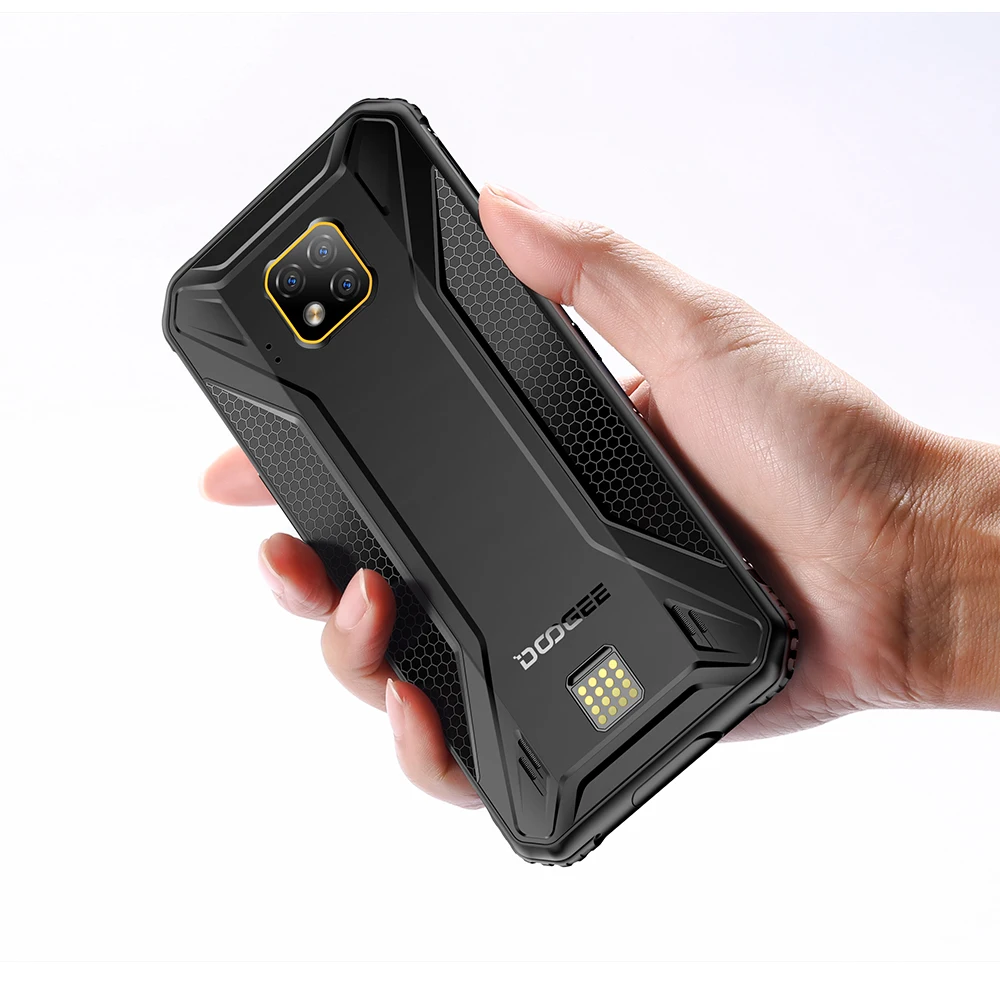 DOOGEE S95 Pro IP68/IP69K Modular Rugged Phone 6.3'' Helio P90 Octa Core 8GB 128GB 5150mAh 48MP Triple Cam Android 9.0 NFC