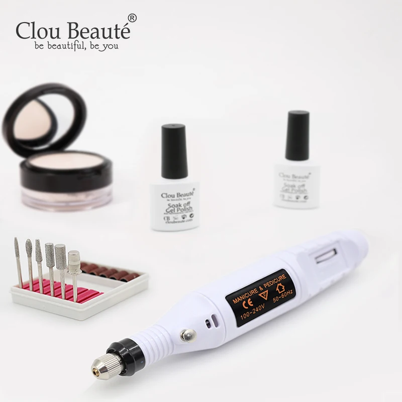 Профессиональная машинка для маникюра Clou Beaute инструменты идеального ремонта