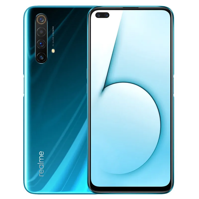 Оригинальный мобильный телефон Realme X50 5G 256 ГБ ROM 12 Гб RAM 6 57 &quotSnapdragon 765G Quad Camera 64MP 4200mAh
