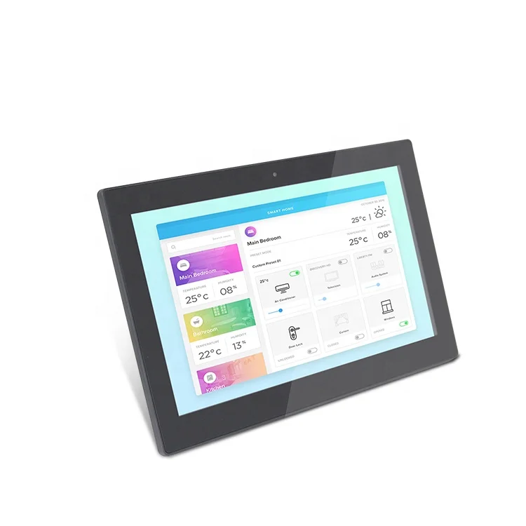 14 Inch Android Wall Mount Touch Screen All-In-One Open Frame Computer With RJ45 POE function