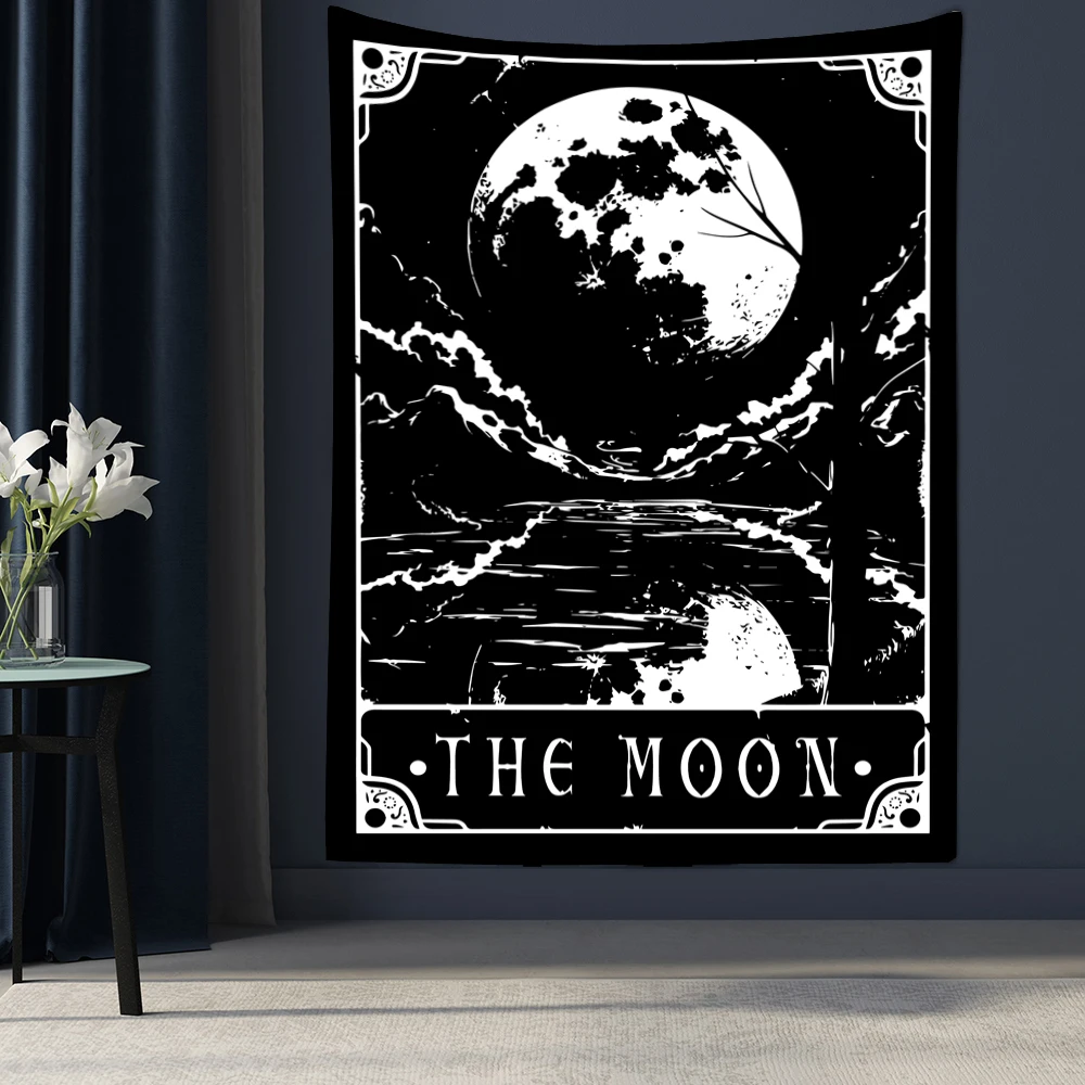 Гобелен с мандалой таро карточка настенное украшение хиппи астрология гадания