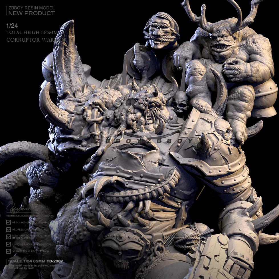 

1/24 Resin model kits figure colorless and self-assembled TD-2967