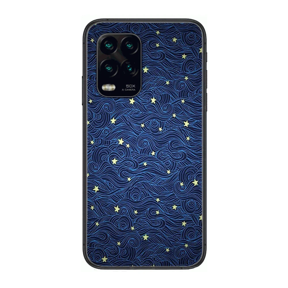 

HD Sun Moon Face Interesting Phone Case For xiaomi Redmi Note 9S 8 7 6 5 A Pro T Anime Black Cover Silicone Back Pretty senior