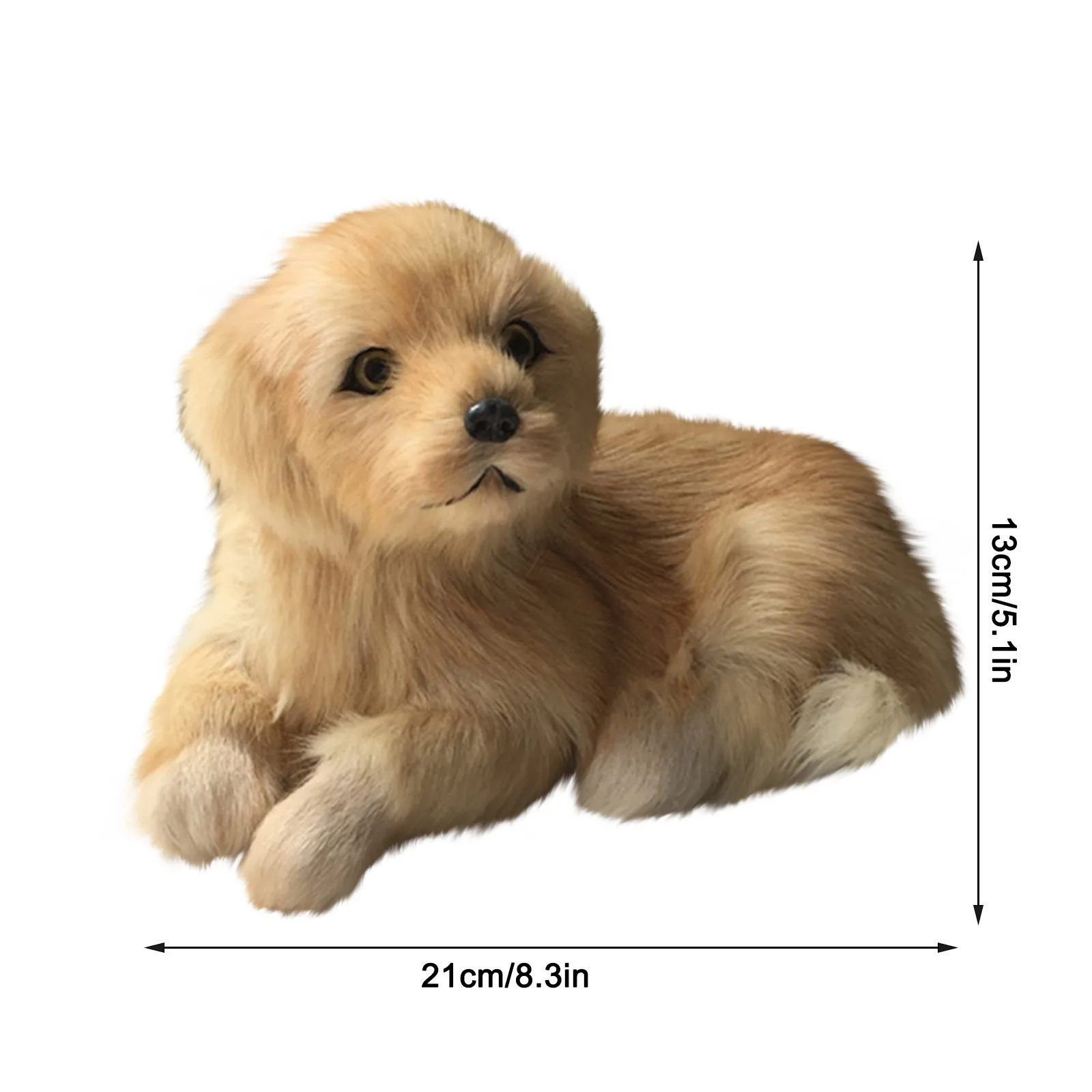 

Simulation Animal Model Simulation Golden Re Triever Model Plush Toys Plushie Peluche 2021