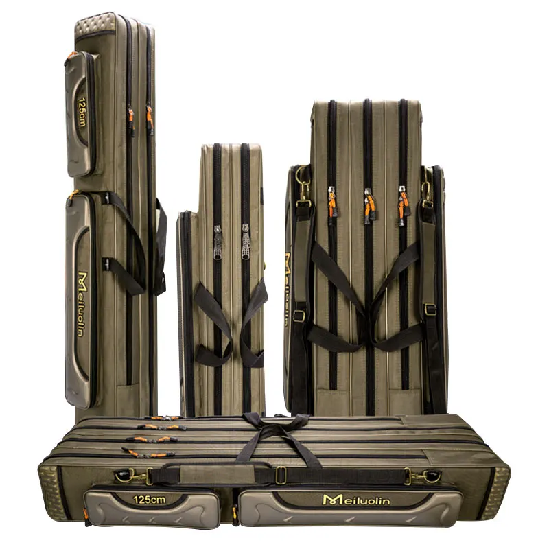 2/3/4 слоя 80/100/120/125 см многофункциональная сумка для рыболовной удочки большой