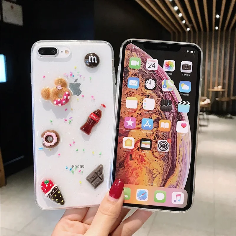 Чехол для iphone 12 11 Pro Max XR XS 6 6S 7 8 Plus X SE 2020 прозрачный мягкий силиконовый чехол с