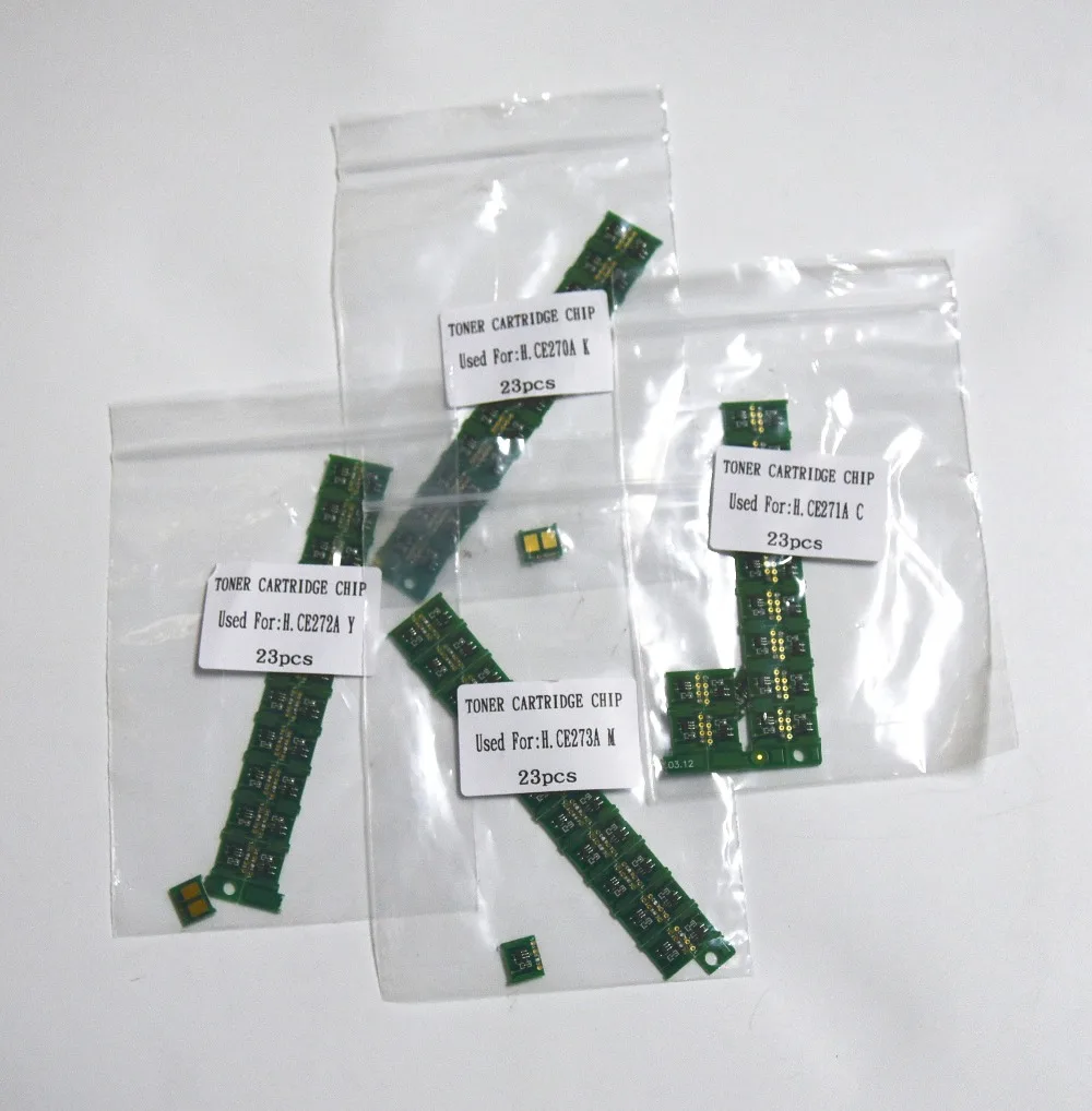 10 комплектов чип для тонера CE270A CE271A CE272A CE273A HP 650A CP5525dn 5525xh M750dn 750xh 5525 барабана|Чип