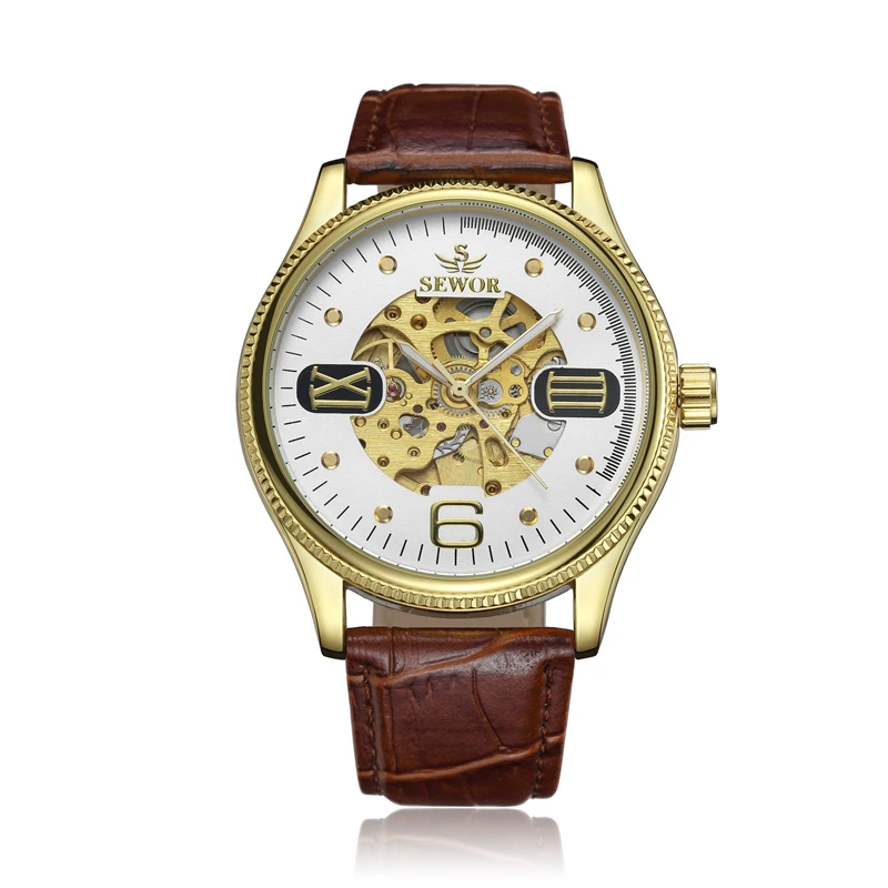 

JOJOZ SEWOR Swatch Automatic Hollow Business Men's Mechanical Watch European and American Fashion