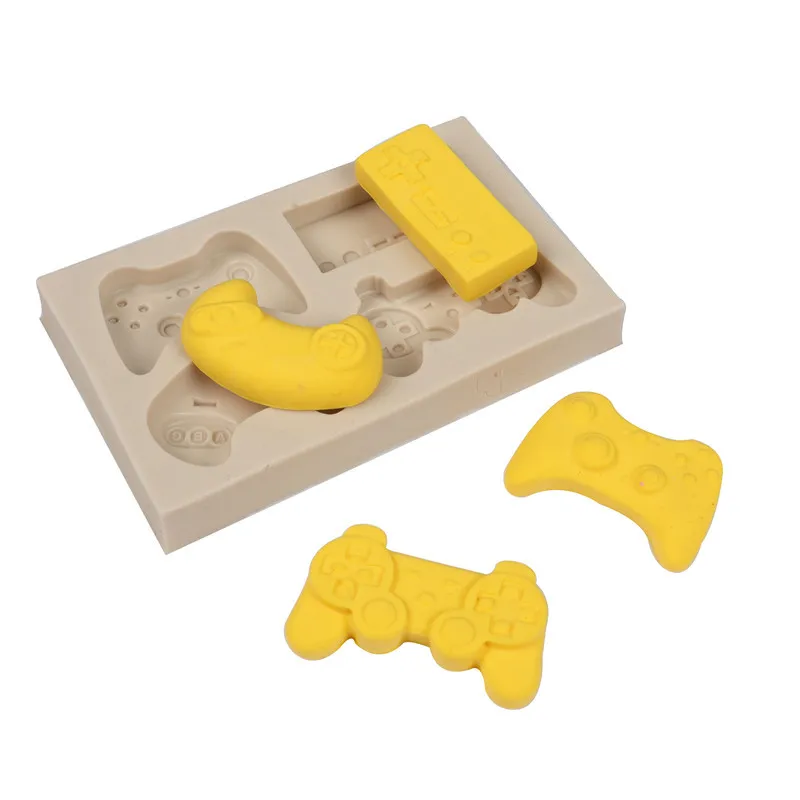 

Fondant Cake Mold Game Machine Handle Modeling Silicone Baking Mold Chocolate Cake Mold Epoxy Mold