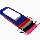 Универсальный мягкий фланелевый защитный чехол, сумка для внешнего аккумулятора телефонаUSB-зарядного устройстваUSB-кабелянаушников, портативный защитный чехол