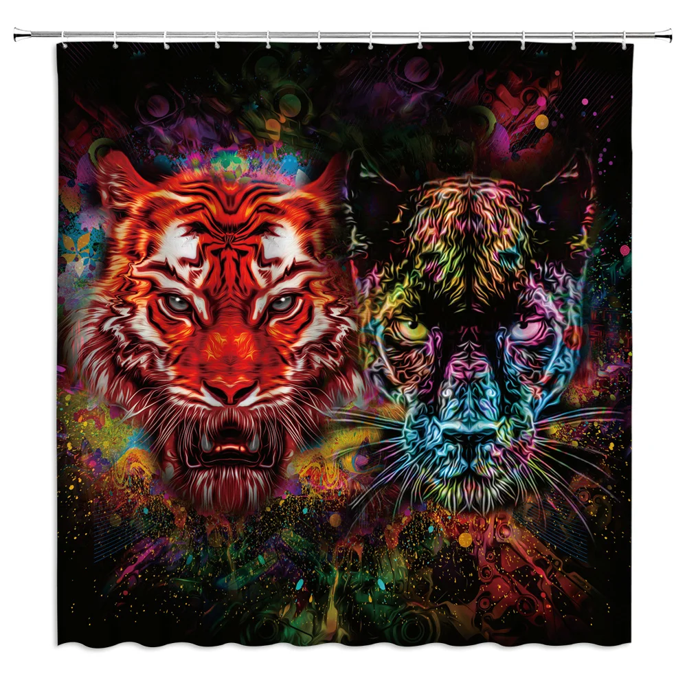 Водонепроницаемая занавеска для душа в ванную комнату цветные занавески ванны с