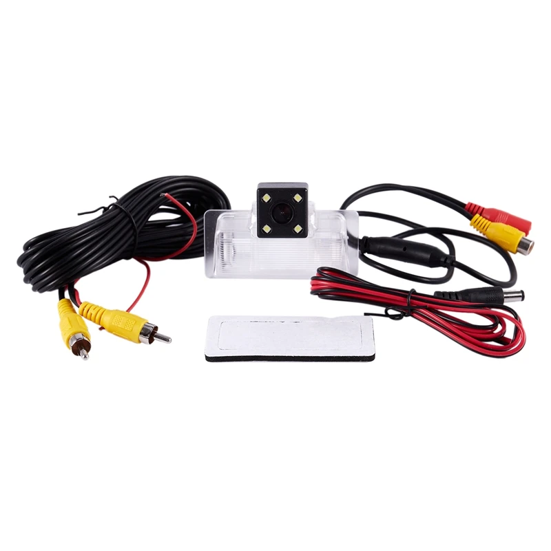 Автомобильная Hd камера заднего вида Ccd 4 Светодиодная резервная для Nissan Almera 2013 Teana