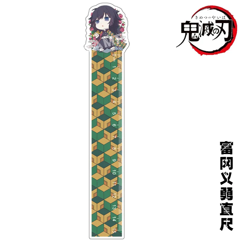 

Demon Slayer Rulers Learning Stationery Supplies Straight Ruler Student Drafting Supplies Cartoon Anime Office School Supplies