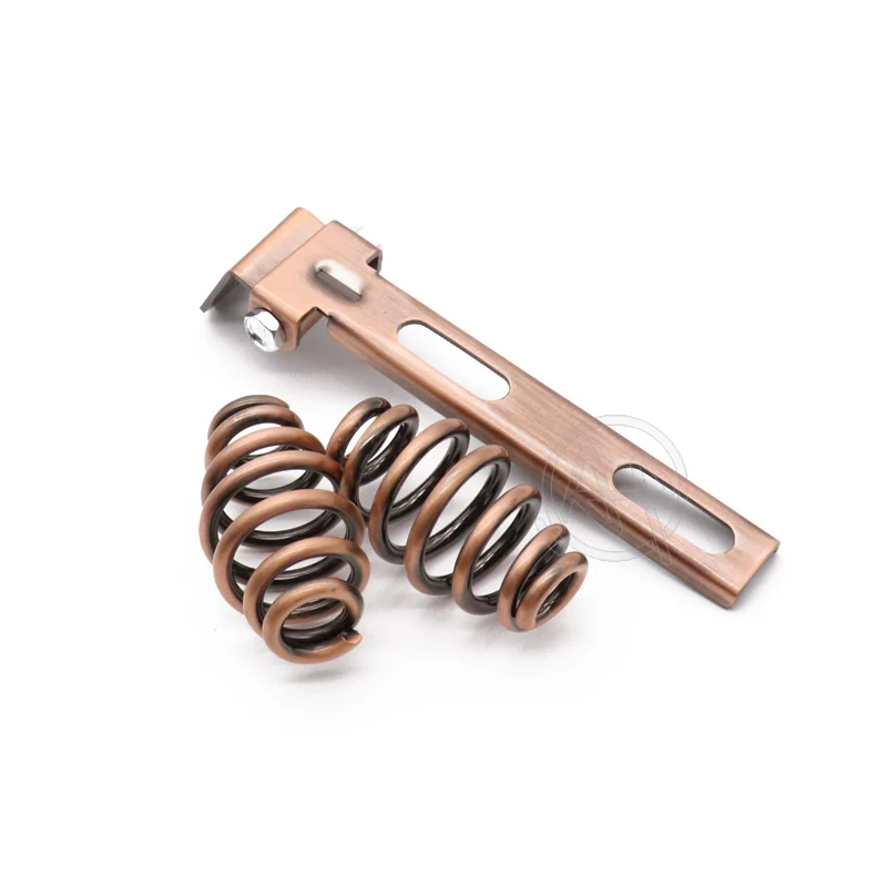 Универсальное мотоциклетное Ретро коричневое сиденье из искусственной кожи + 3