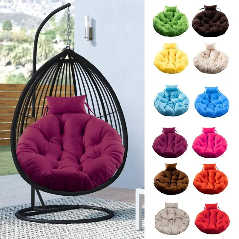 

Comfortable Hammock Swing Chair Cushion Hanging Basket Seat Cushions Skin-Friendly Soft Chair Pad For Indoor Outdoor Balcony