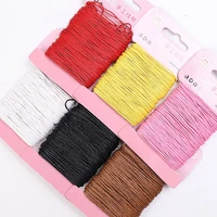 1mm wax thread diy hand rope weaving garment apparel gift packaging decorative rope polyester bracelet