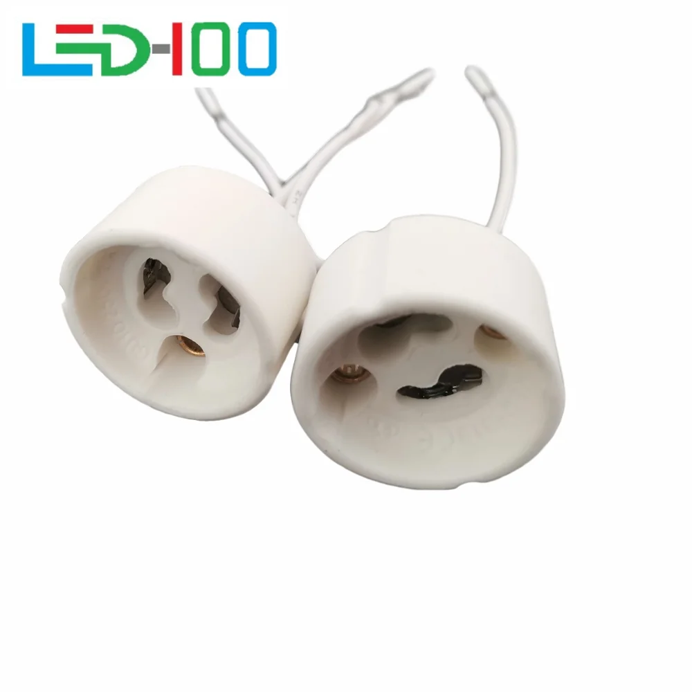 Новый патрон для лампы GU10 переходник с базовым разъемом керамический разъем