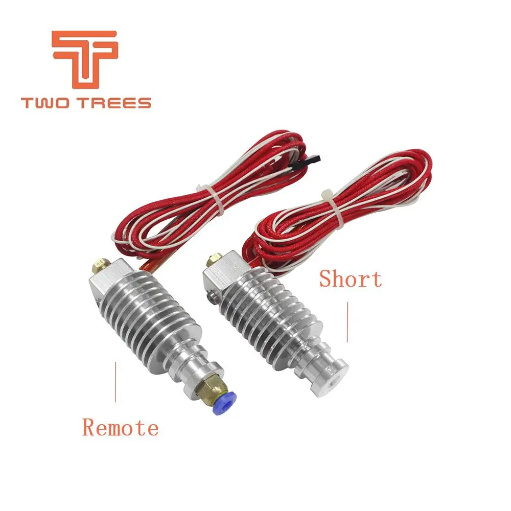 Горячий экструдер с J-образной головкой V5 Для филамента 1 75 мм 3 0 запчасти для