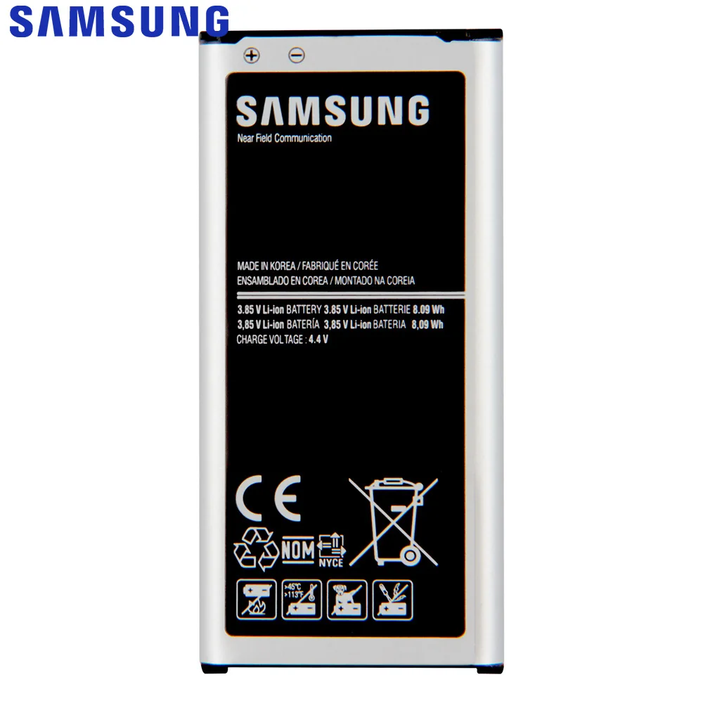 Оригинальная сменная батарея для Samsung GALAXY S5 mini S5MINI G870A G870W фотооригинальная