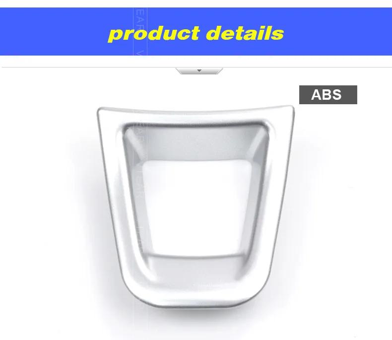 Vtear For vw tiguan Carbon fiber Car steering wheel trim Sticker cover Interior Mouldings Accessories Car Styling