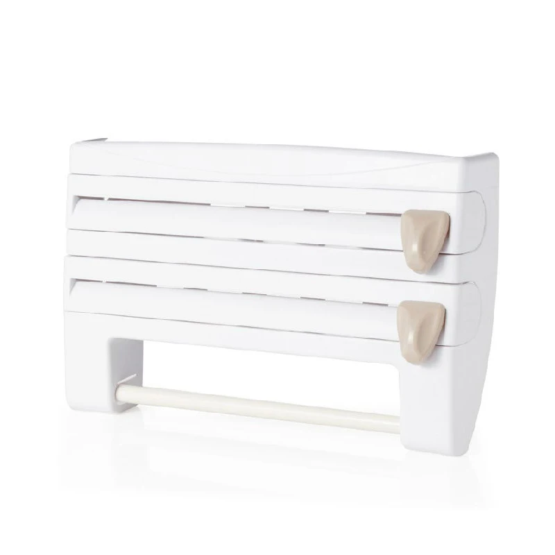 Горячее предложение настенный диспенсер для рулона кухонный стеллаж хранения