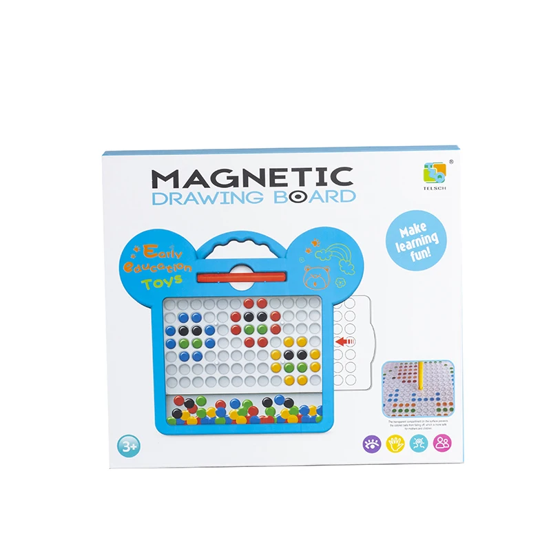 Магнитная доска для рисования magpad dots магнитные бусины игрушки красочная записей