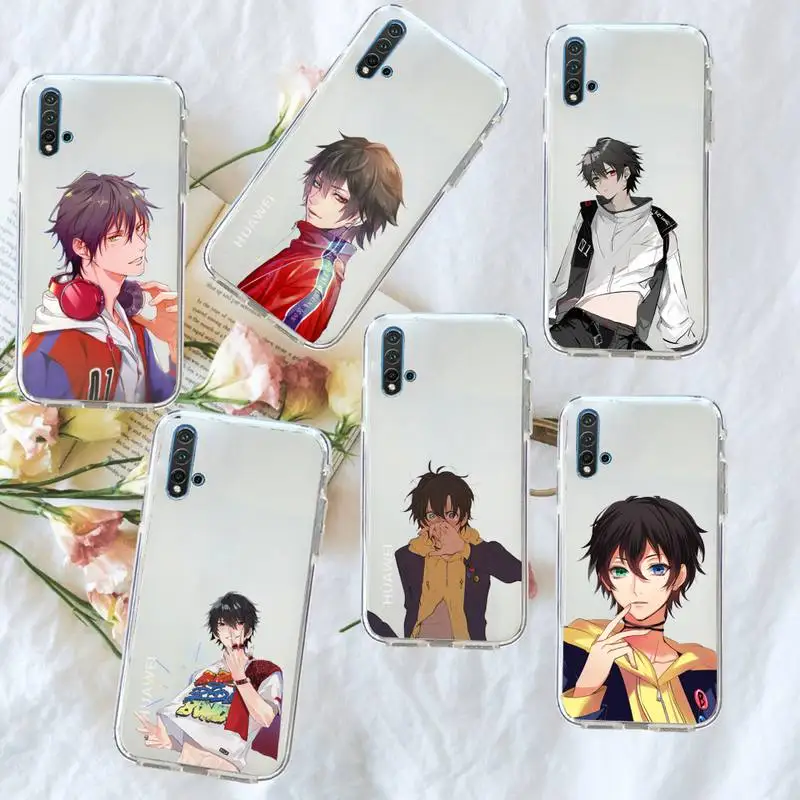 

Division Rap Battle anime Phone Case Transparent for Huawei honor P mate 40 20 30 10 50 i 9 x mate pro lite 8a