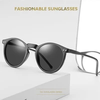 2021 fashion new multicolor round sunglasses for ladies polarized glasses retro driving mirror vintage aevogue designer uv400