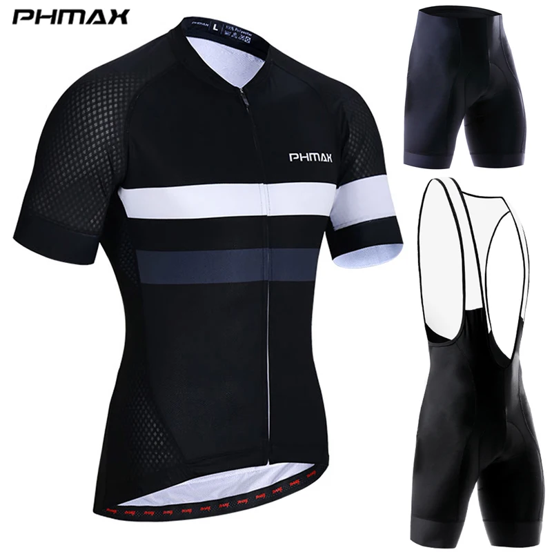 Летний комплект одежды PHMAX для езды на велосипеде с защитой от УФ лучей