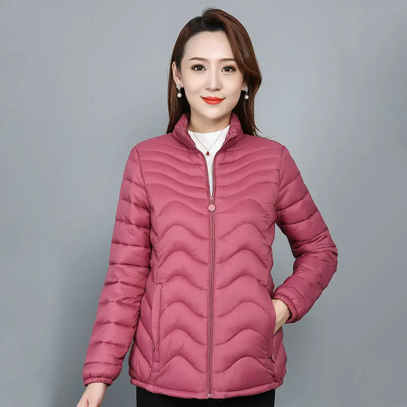 

Cotton padded clothes women 2020 new fashion mother's small cotton padded jacket down cotton padded clothes women's middle-aged