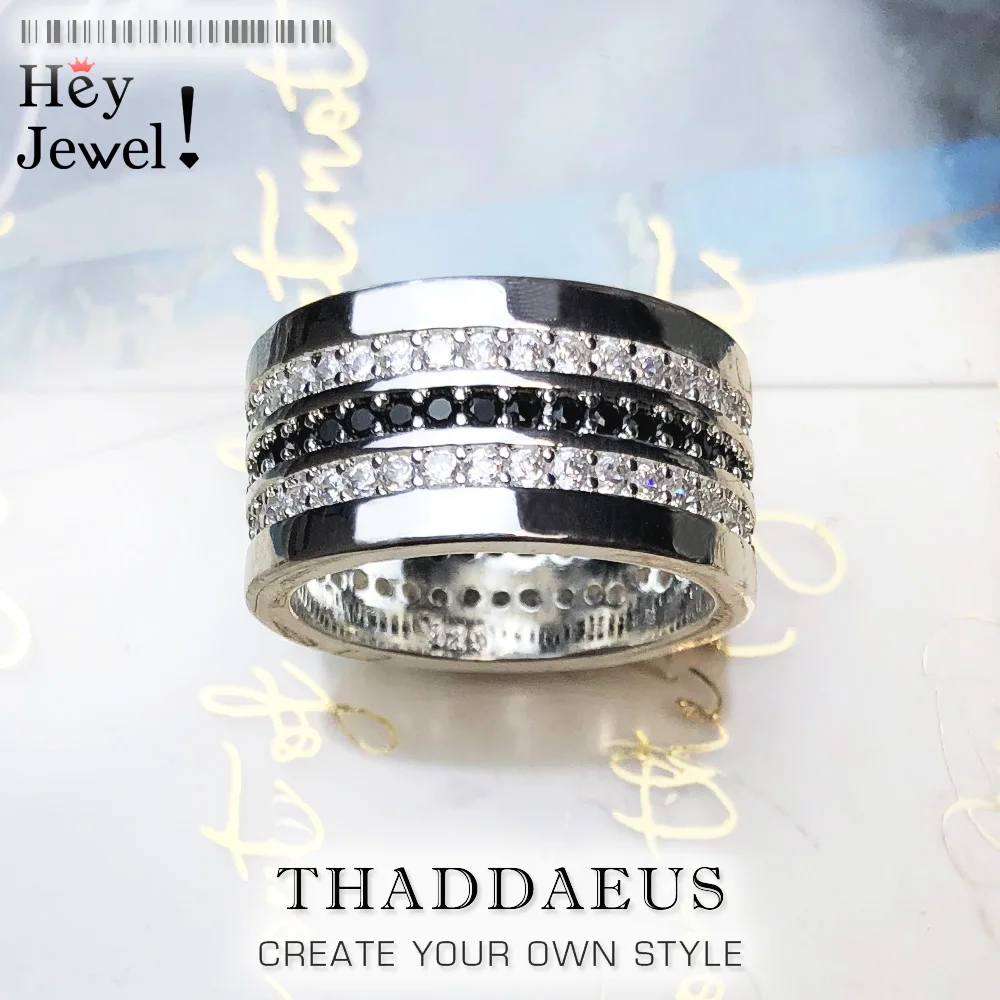 

Entenity Ring Black & White Pave,Europe Style Glam Fashion Good Jewerly For Women,2017 Gift In 925 Sterling Silver,Super Deal