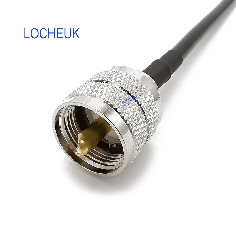 LMR195 РЧ коаксиальный кабель N Тип штекер UHF штекер PL259 прямой разъем отрезок провода расширения Перемычка провода LMR195 РЧ кабель