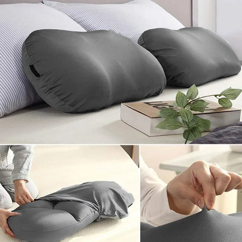 

3D Neck Pillow Creative Neck Head Rest Deep Sleep Air Cushion Pressure Relief Pillows Washable Pillowcase Home Textile