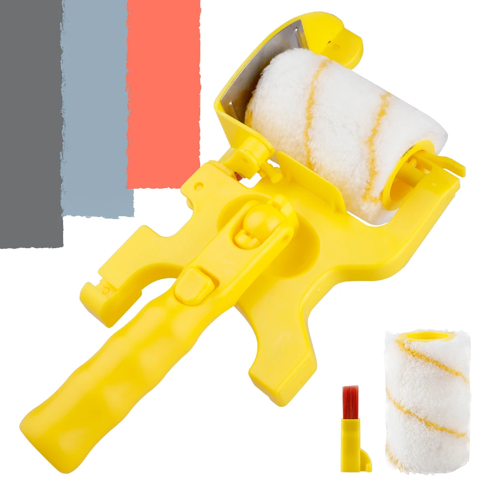 Portable Paint Edger Roller Brush Edge Banding Machine Tool For Home Room Wall Ceilings Narrow Space Replacable | Инструменты