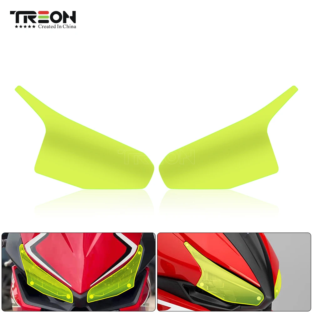 

Motorcycle Front Headlight Guard Head Lamp Light Lens Cover Protector For Honda CBR500R 2016 - 2018 2017 Accessories