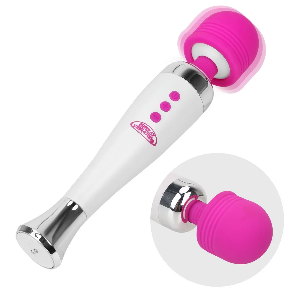 

Интимные игрушки для женщин AV Массажер Вибраторы Мощный вибратор USB зарядка 12 Скоростей волшебная палочка Стимуляция клитора