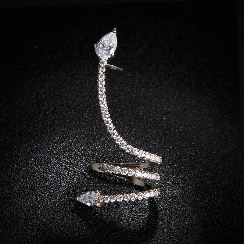 

Серьги-клипсы в форме змеи в японском и корейском стиле для женщин чаочжоу