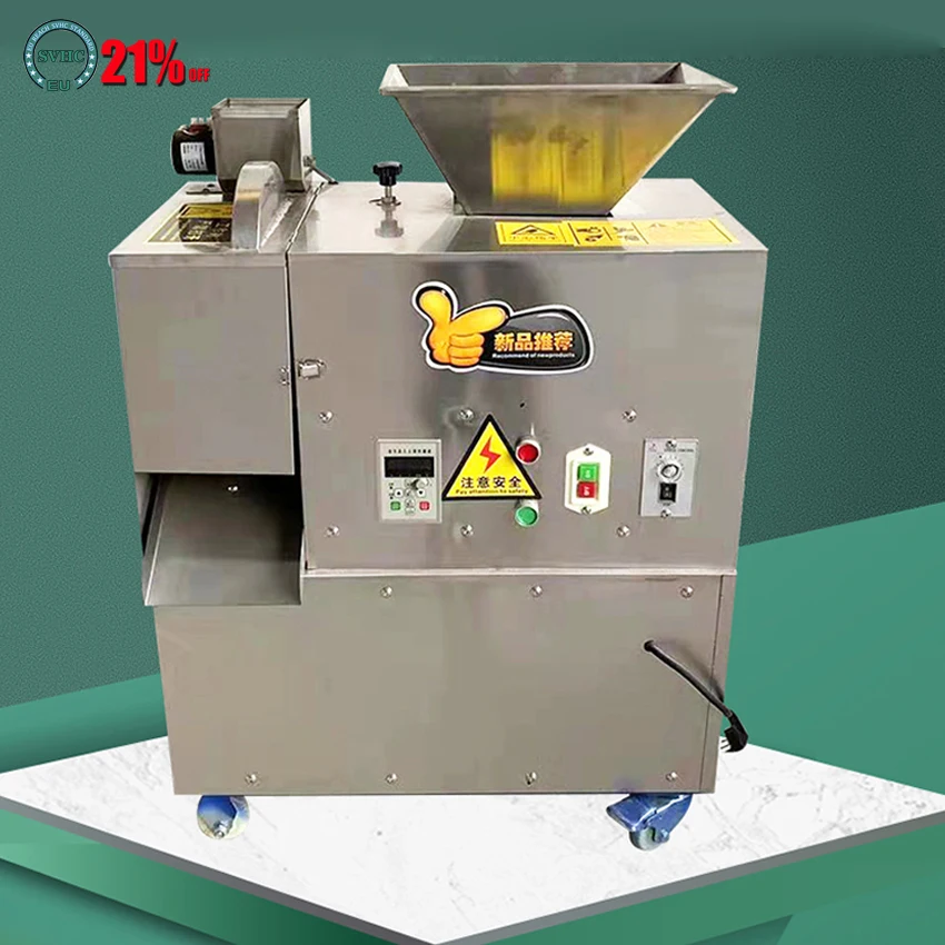 

Automatic Intelligent dough divider 5-400g/piece 100 kg/hour 220V 1000 W Dumpling steamed bun dough Uniform cutting machine