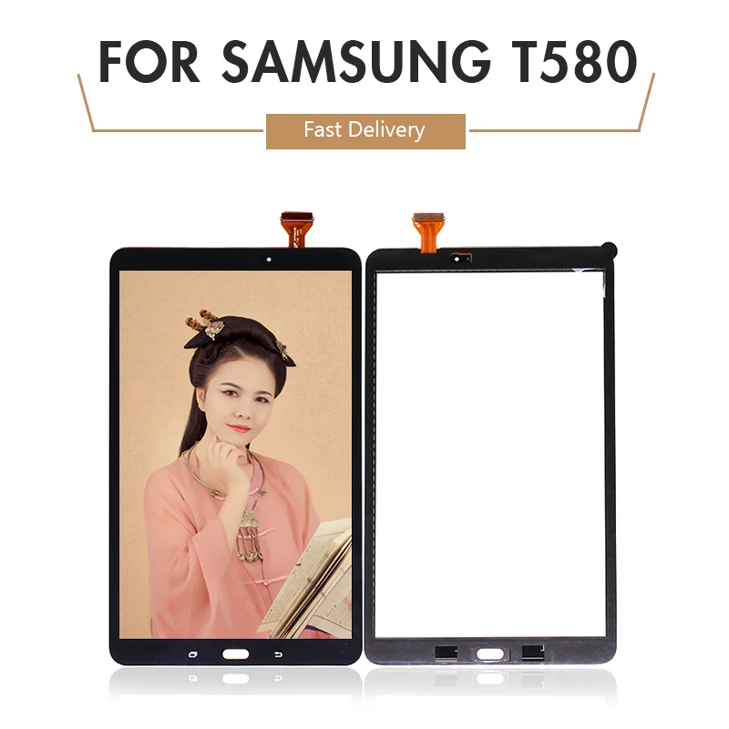Сенсорный экран для samsung Galaxy Tab A 10 1 T580 T585 SM Сенсорная панель тачскрин с бесплатной