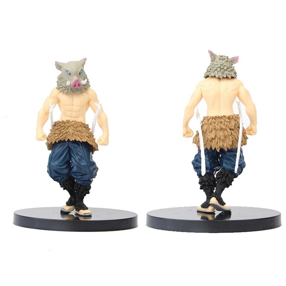 

Japan Anime Demon Slayer Kimetsu no Yaiba figure Kamado Tanjirou Nezuko Hashibira Inosuke PVC Action Figure Model Toy Gift