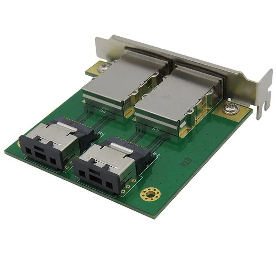 XT XINTE Mini SAS 36P 26P PCI плата адаптера (двойная) внутренняя SFF8087 для внешней 8088 карты с монтажной пластиной PCI|Платы