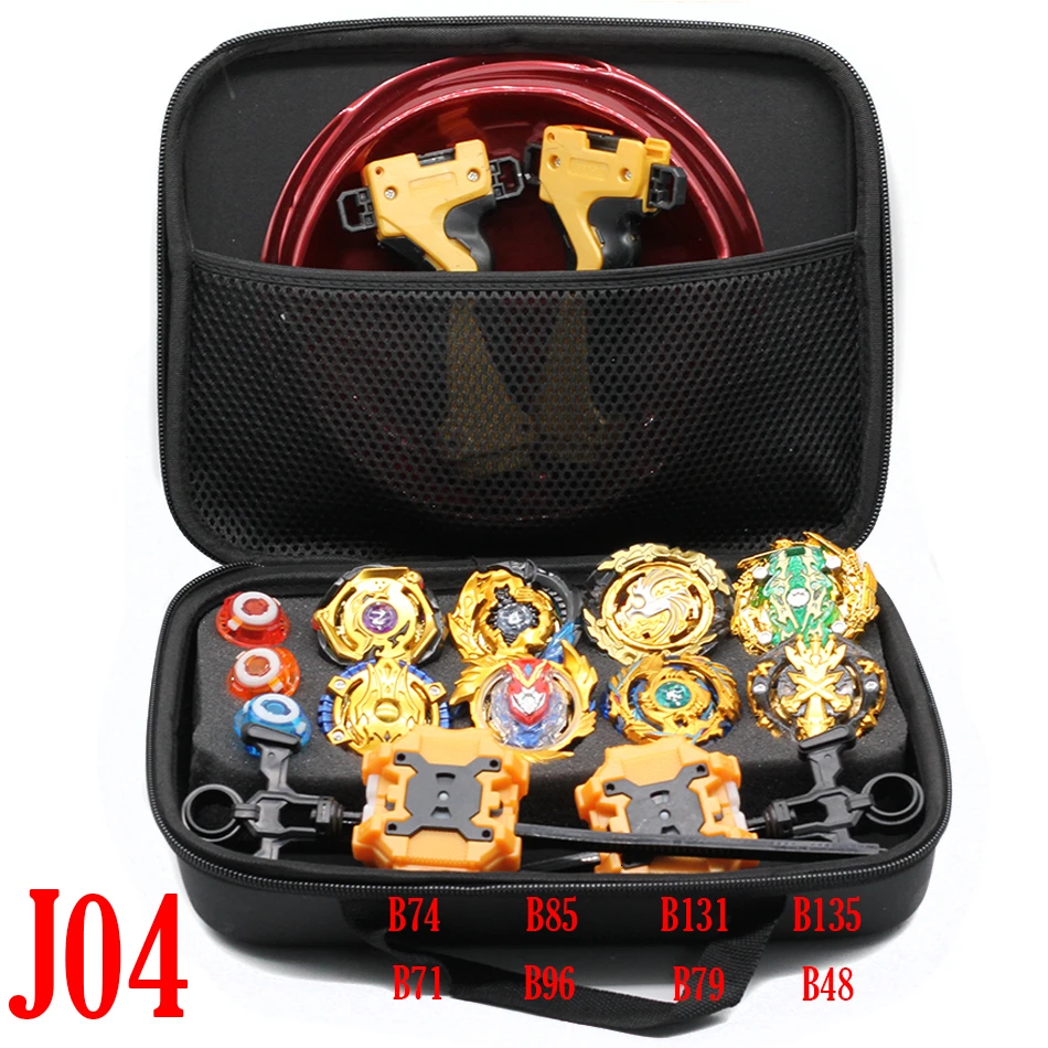 J04 Топы Beyblade Burst набор игрушек Beyblades Arena Bayblade Металл Fusion боевой гироскоп пусковая установка волчок Bey Blade новые игрушки - Color: J04
