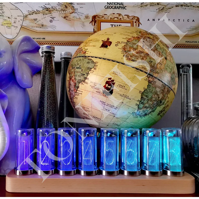 

Продукт расширения ворот Destiny's Gate, 8 бит псевдосветящиеся трубчатые часы д/офиса, цифровые светодиодный сы, подарки на день рождения, домашни...