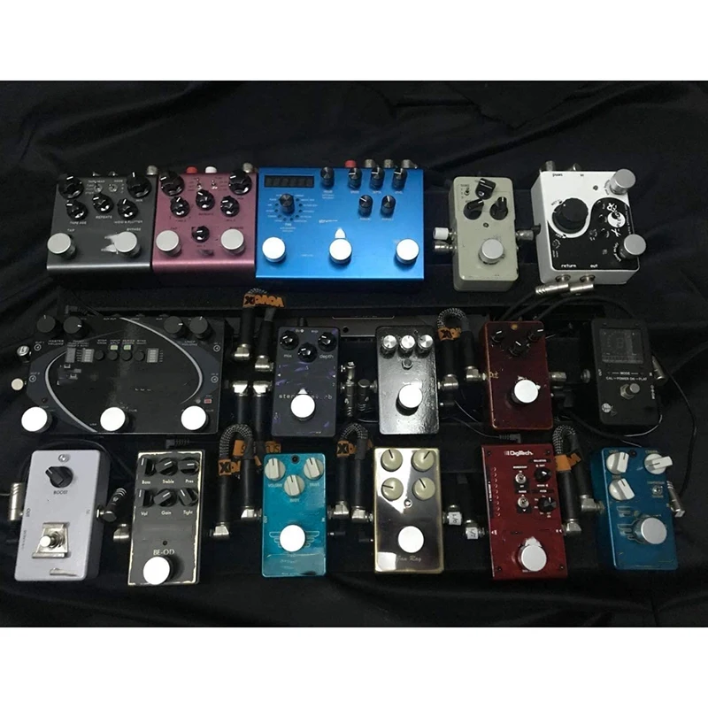 

Effects Pedal Footswitch Topper,Barefoot Buttons,Guitar Effect Foot Nail Cap Increase Accuracy and Comfort