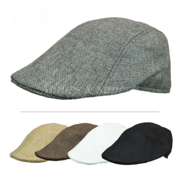 

Autumn Winter Women Men Cap Hats Berets British Western Style Wool Advanced Flat Cap Classic Vintage Beret Cap New